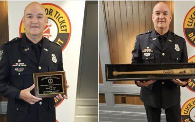 Officer Keith Thuline Honored with 2024 Governor’s Occupant Protection Enforcement Award